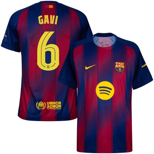 Barcelona Hemmatröja Gavi 6 2025–2026 Barcelona Hemmatröja Gavi 6 2025–2026
